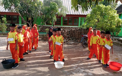 Gemuruh Futsal dan Tawa Kasti Tutup Rangkaian Lomba HUT RI ke-80 di MIN 1 Mesuji