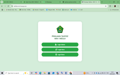 MIN 1 Mesuji Luncurkan Aplikasi Penilaian Setoran Tahfidz Digital