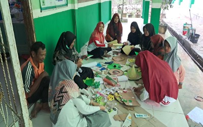 Di Balik Panggung Lomba Siswa, Guru MIN 1 Mesuji Siapkan Kejutan Karnaval